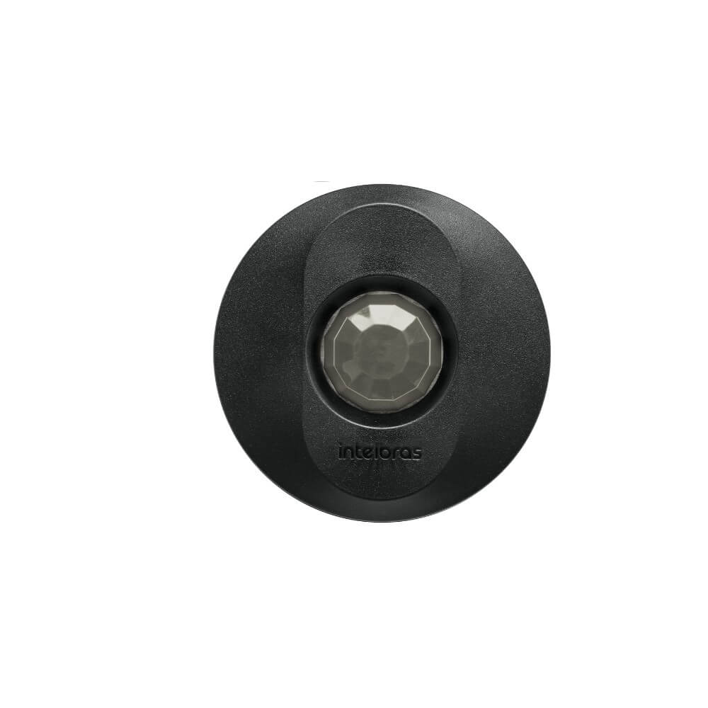 sensor de presenca e interruptor para iluminacao espi 360 preto - intelbras